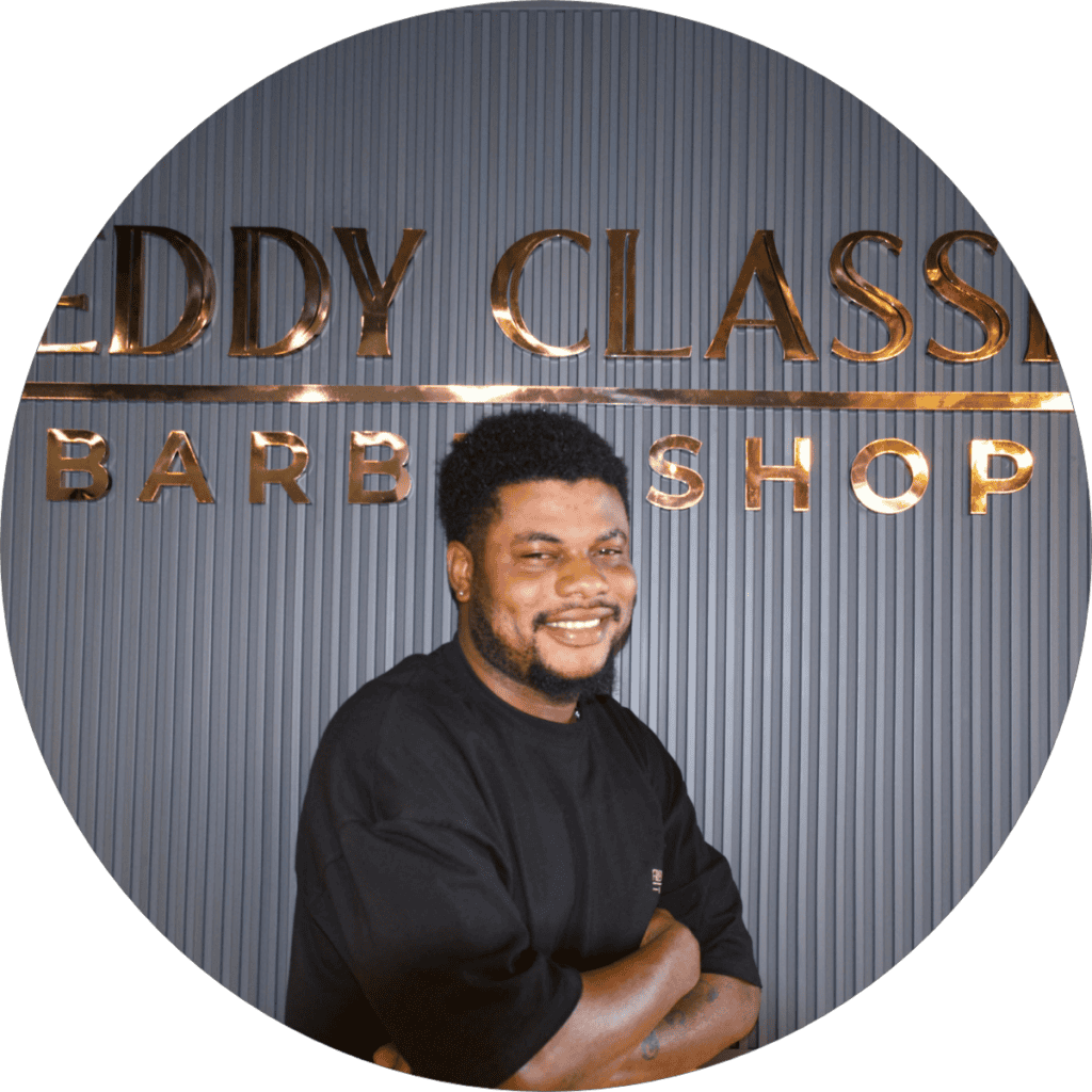 Professional barber King at Freddy Classics Dubai