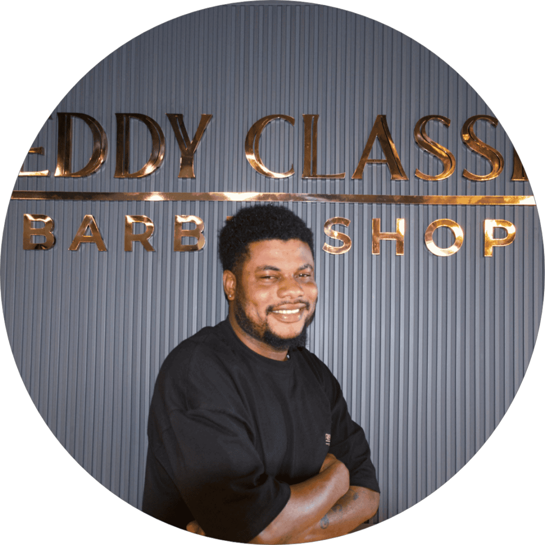 Professional barber King at Freddy Classics Dubai
